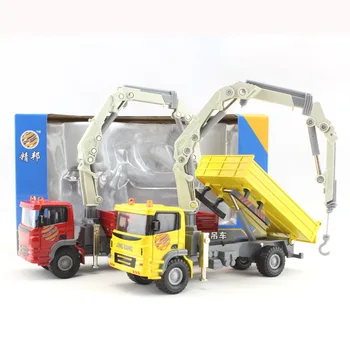 1:60 сплав спасителна кран домакински модел камион, изискани детски подаръци, висококачествени играчки за кран, продажбите на едро