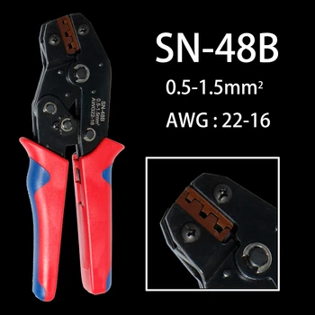2.8/4.8/6.3 мм SN48B Сребърна кутия изолиран проводник обжимная обвивка конектор за Компресиране поставяне пружина на бърза лесна клемма окабеляване