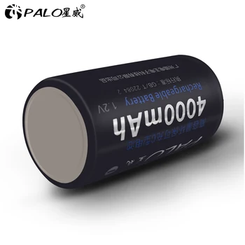 PALO R14 C Клетка C размер на акумулаторна батерия тип C 1.2 4000 mah NI-MH нимх ni mh ток с висок капацитет акумулаторна батерия