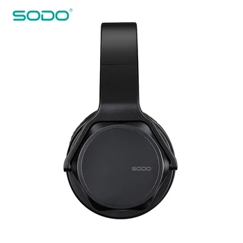 SODO MH 3 Безжични слушалки Високоговорители 2 в 1 Hi-Fi Стерео Bluetooth-съвместими 5,0 ушите с микрофон Подкрепа TF/FM