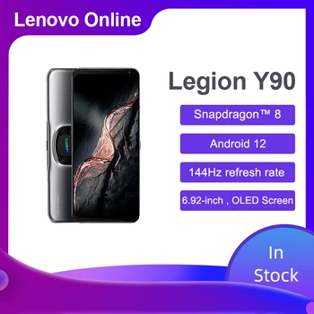 Игра телефон Lenovo Legion Y90 12 + GB 256 GB Сив Snapdragon8 12 + GB 256 GB 144 Hz AMOLED екрана на играта 5G Игра телефон