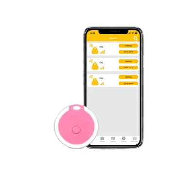 Интелигентно Търсене на ключове Локатор GPS Устройство за Проследяване на домашни любимци за Деца Ключодържател Портфейл Багаж, Анти-изгубената Етикет е Съвместим с iOS и Android