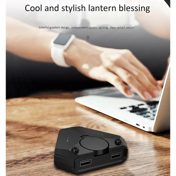 Контролер за гейм клавиатура PUBG Комплект Конвертор на Мишката Bluetooth 5,0 Мобилен Контролер за IOS и Android Игри