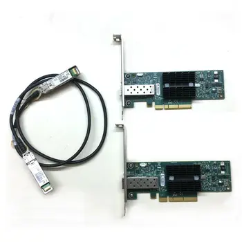 ЛОТ ОТ 2 MNPA19-XTR 10GB Mellanox ConnectX-2 10GbE 3m SFP + кабелна мрежова карта