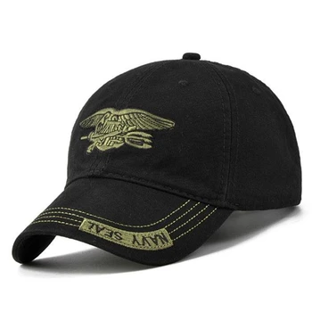 Нов пристигане мъжки тъмно-Cap високо качество на Бейзболни шапки камуфлаж за лов, риболов запечатване Hat открит шапки Бейзболни шапки регулируема