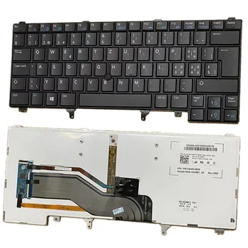 Новият US DE SD SW UK SP С Подсветка За Dell Latitude E6420 E6430 E6440 E6220 E6320 E6330 E5420 E5430 Клавиатура на Лаптоп